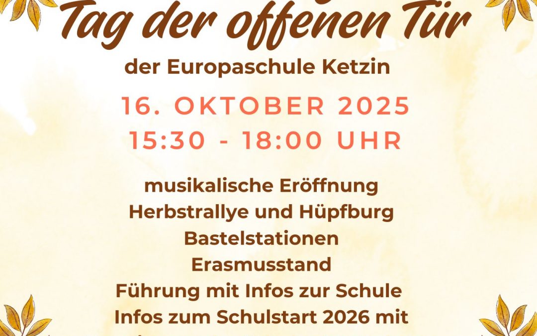 Herbstfest und Tag der offenen Tür 2025